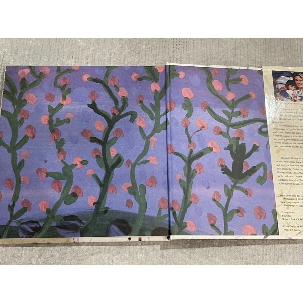 Cultivating Sacred Space: Gardening for the Soul by E. Murray 1997 HC DJ First E